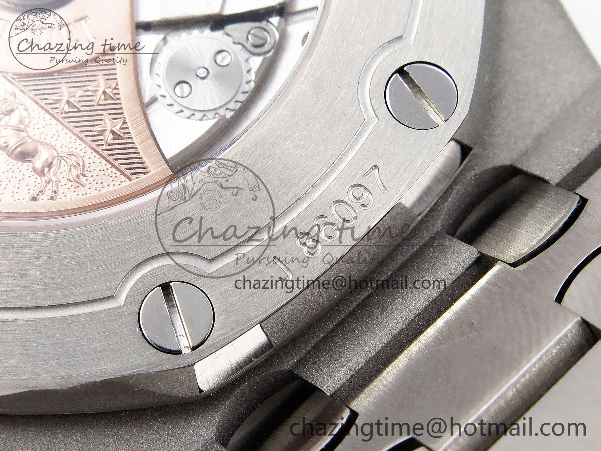 Royal Oak Offshore 42mm SS APF 1:1 Best Edition Grey Dial on SS Bracelet A3126