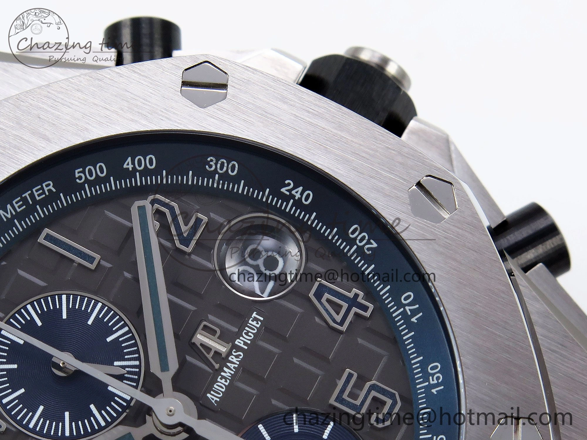 Royal Oak Offshore 42mm SS APF 1:1 Best Edition Grey Dial on SS Bracelet A3126