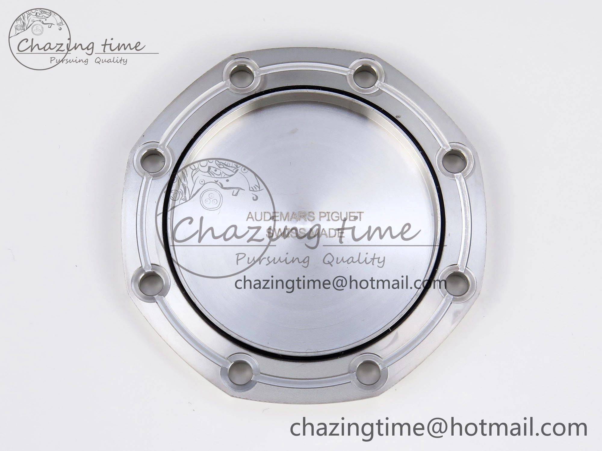 Royal Oak Offshore 42mm SS APF 1:1 Best Edition White Silver Dial on SS Bracelet Strap A7750