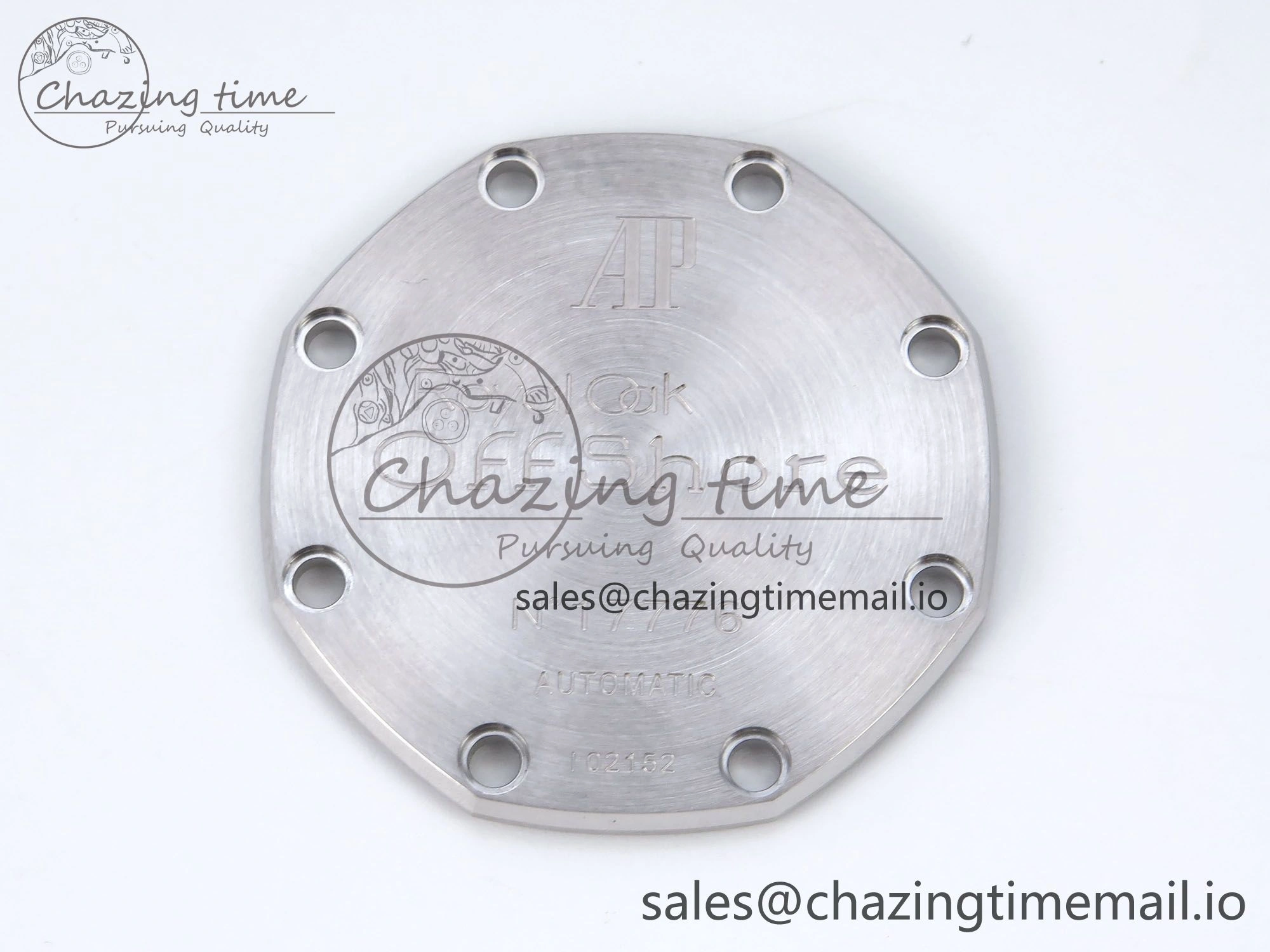 Royal Oak Offshore 42mm Safari TKF Best Edition White Dial on Brown Leather Strap A7750