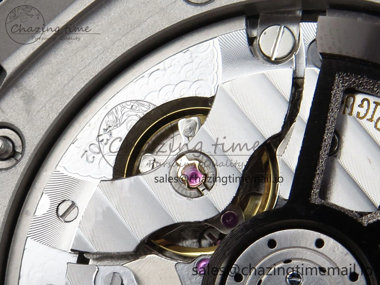 Royal Oak Offshore 43mm 15605SK APPF Best Edition Titanium Blue Dial on Blue Rubber Strap SA4302