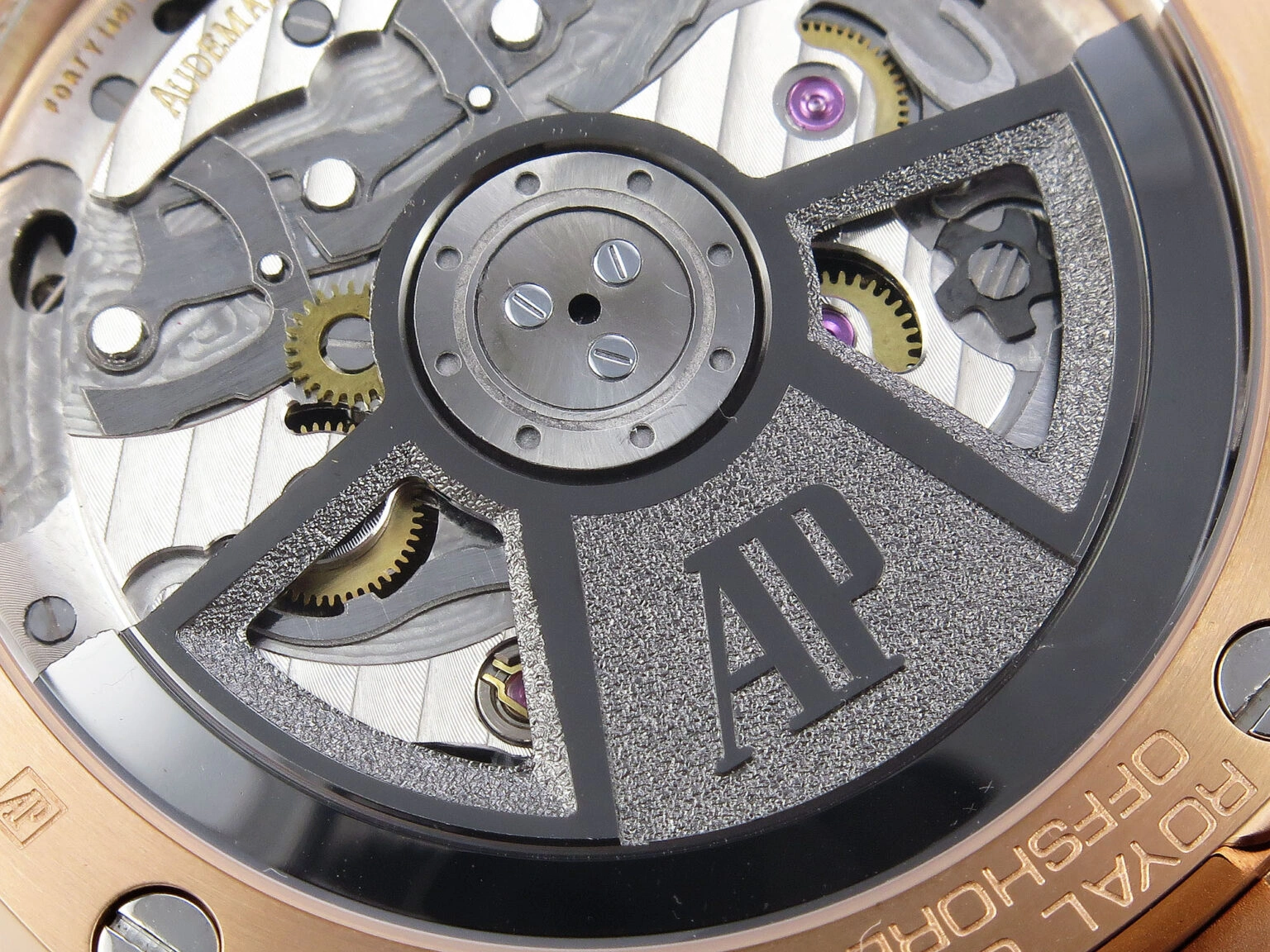 Royal Oak Offshore 43mm 26420oi RG Titanium APPF Best Edition Gray Dial on Gray Nylon Strap A4401