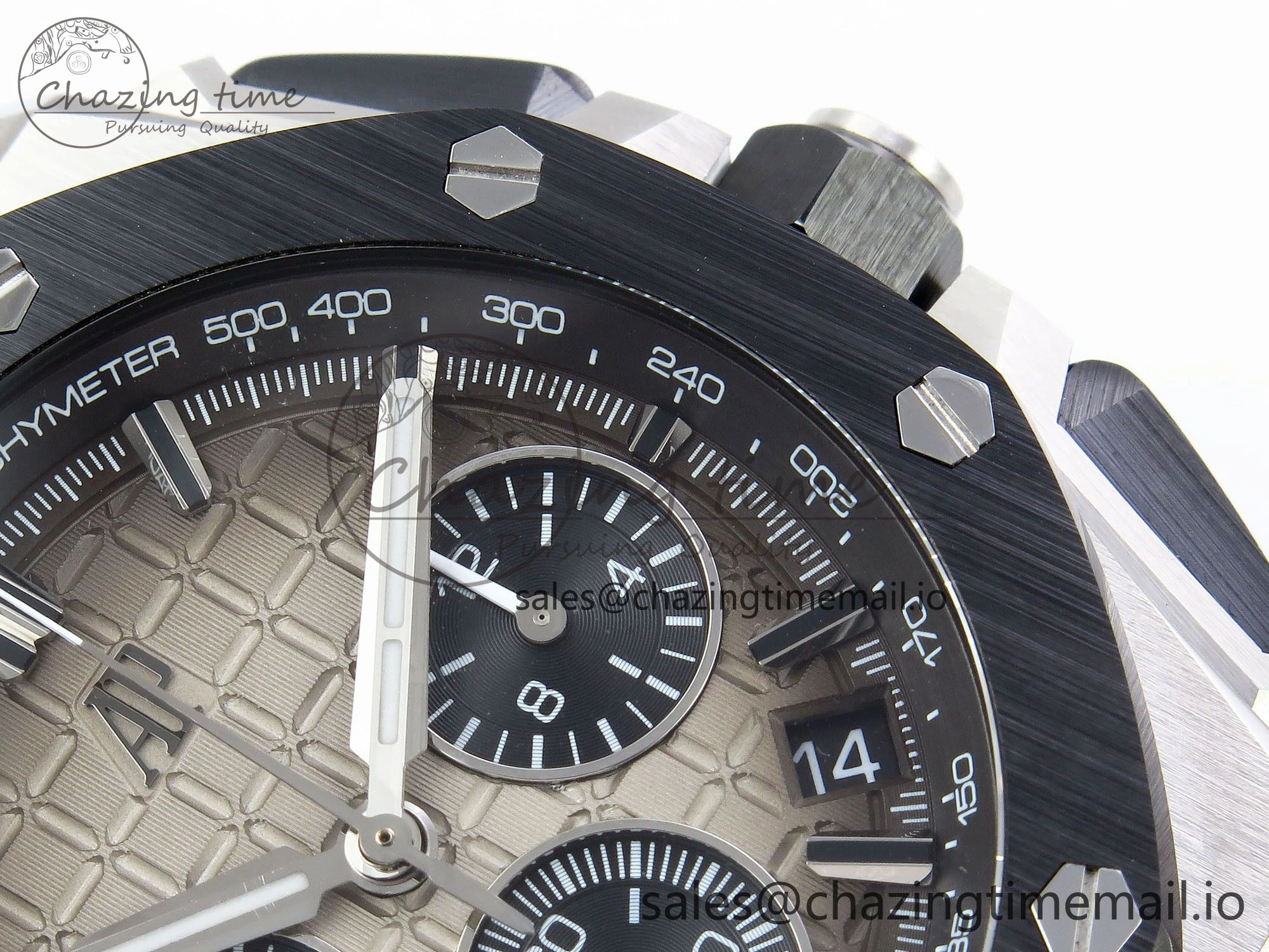 Royal Oak Offshore 43mm 26420so SS APPF Best Edition Sand Dial on Sand Leather Strap A4401
