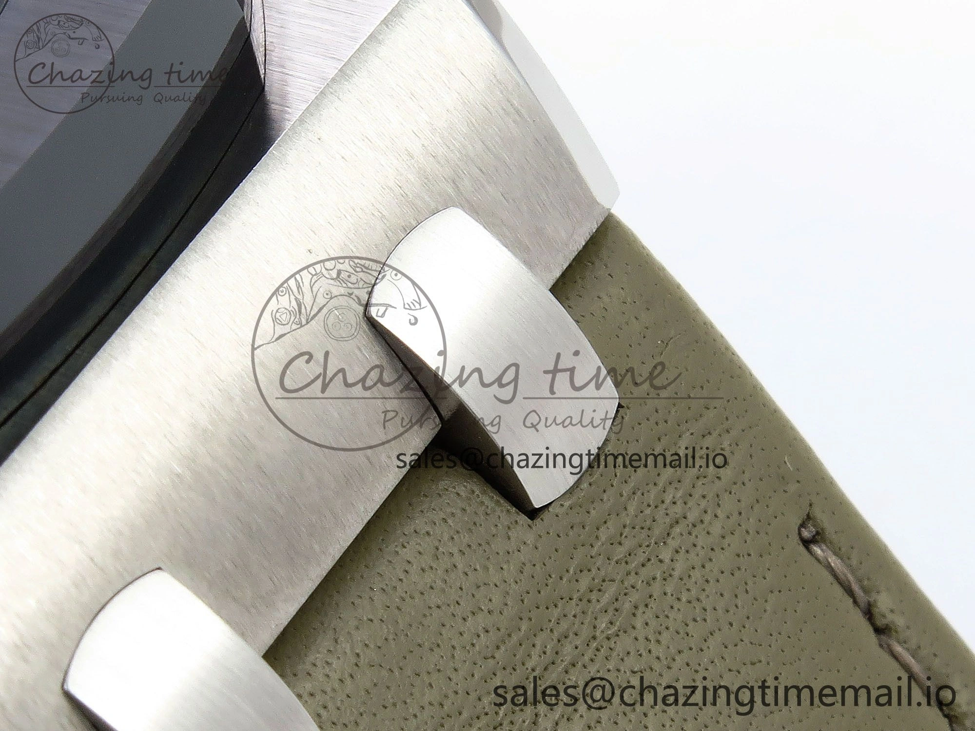 Royal Oak Offshore 43mm 26420so SS APPF Best Edition Sand Dial on Sand Leather Strap A4401