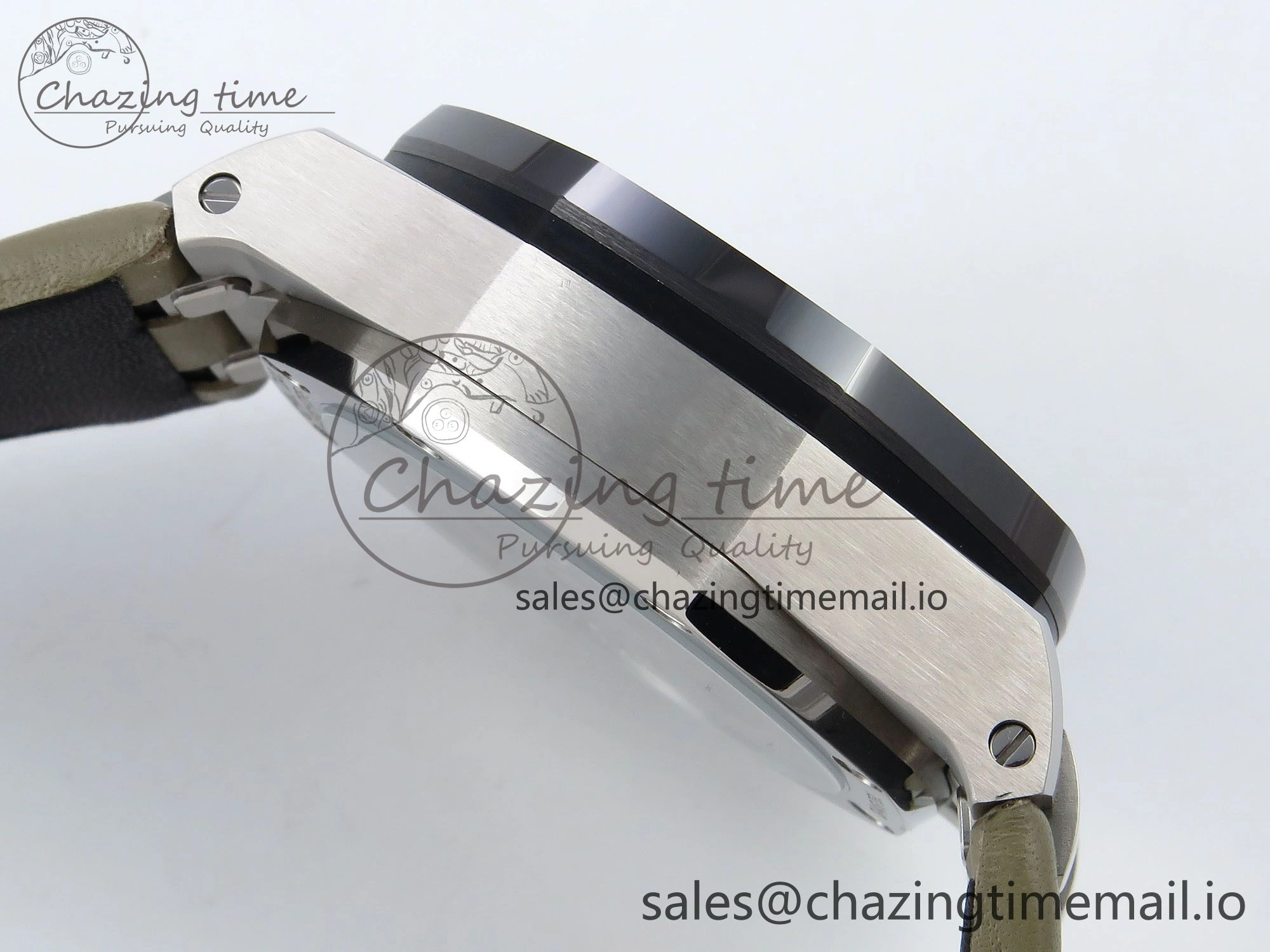 Royal Oak Offshore 43mm 26420so SS APPF Best Edition Sand Dial on Sand Leather Strap A4401