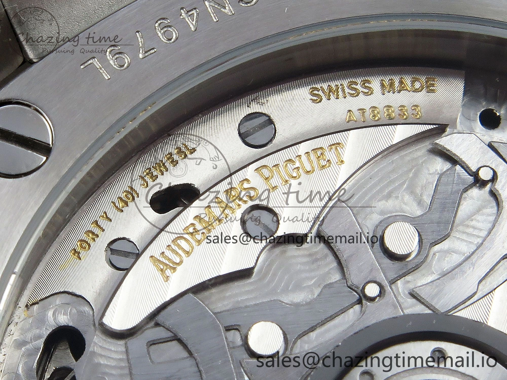 Royal Oak Offshore 43mm 26420so SS APPF Best Edition Sand Dial on Sand Leather Strap A4401