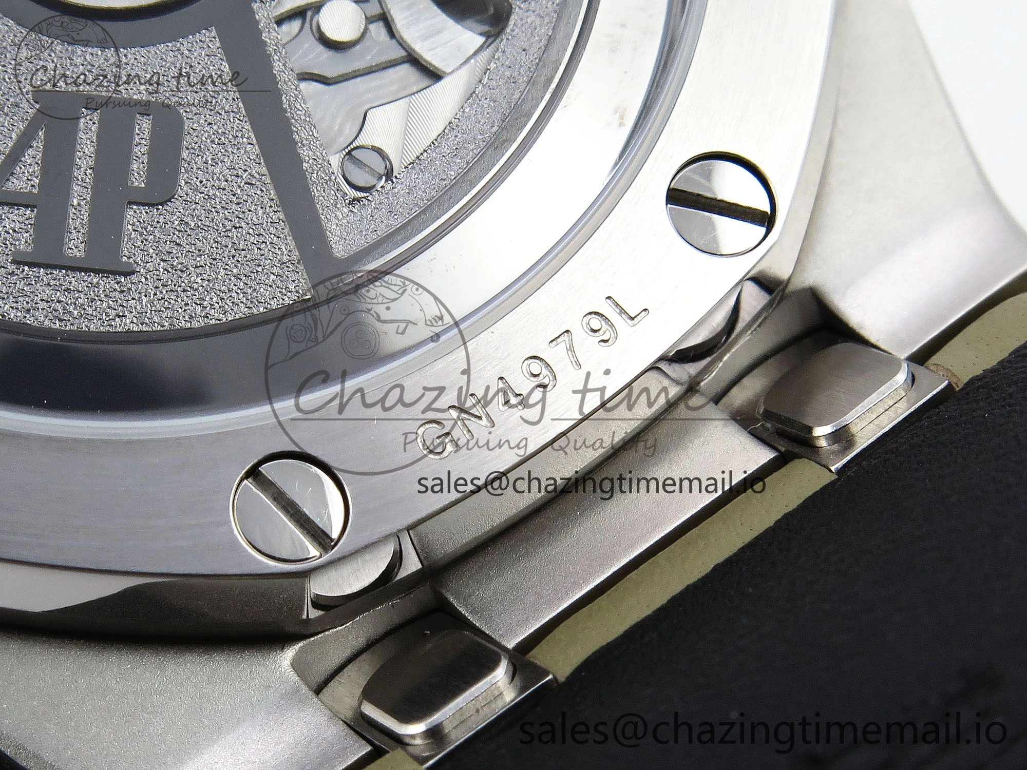 Royal Oak Offshore 43mm 26420so SS APPF Best Edition Sand Dial on Sand Leather Strap A4401