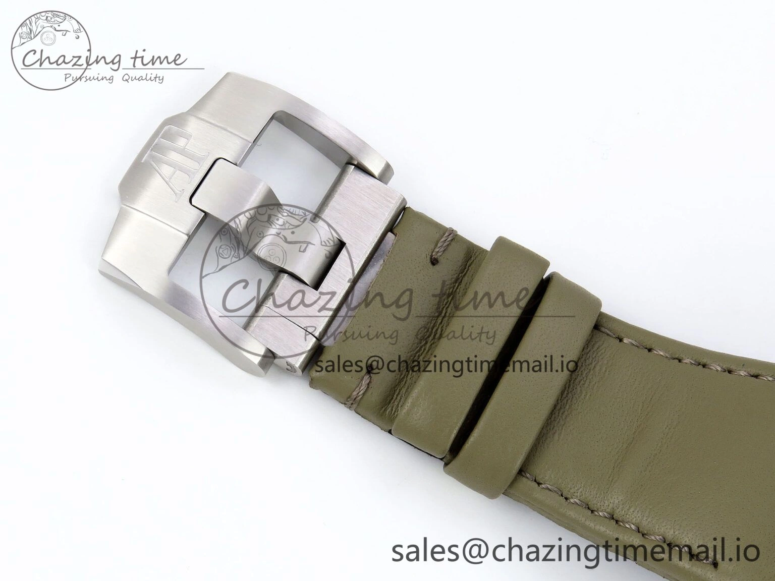 Royal Oak Offshore 43mm 26420so SS APPF Best Edition Sand Dial on Sand Leather Strap A4401