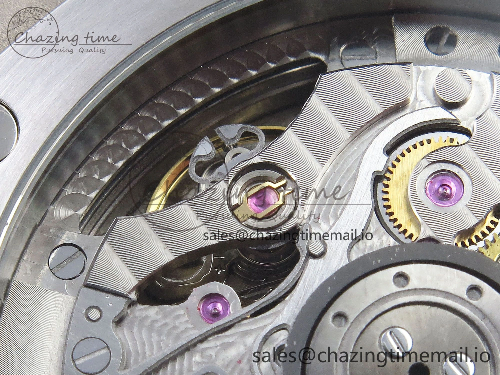 Royal Oak Offshore 43mm 26420ti Titanium APPF Best Edition Blue Dial on Blue Rubber Strap A4401