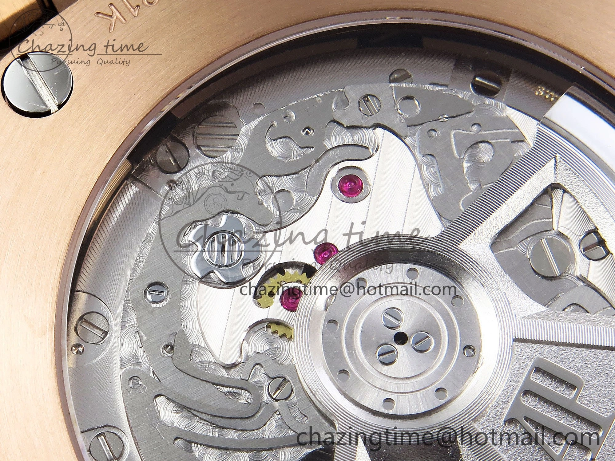 Royal Oak Offshore 43mm RG APF Best Edition Silver Dial on Black Rubber Strap A4401