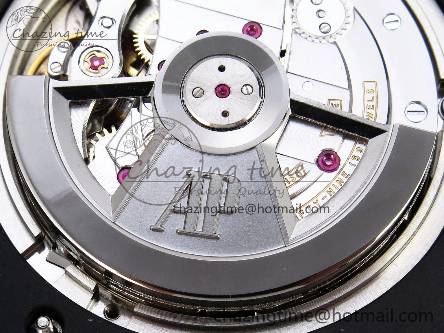 Royal Oak Offshore 44mm Black Ceramic APF 1:1 Best Edition Gray Dial on Black Rubber Strap A3126