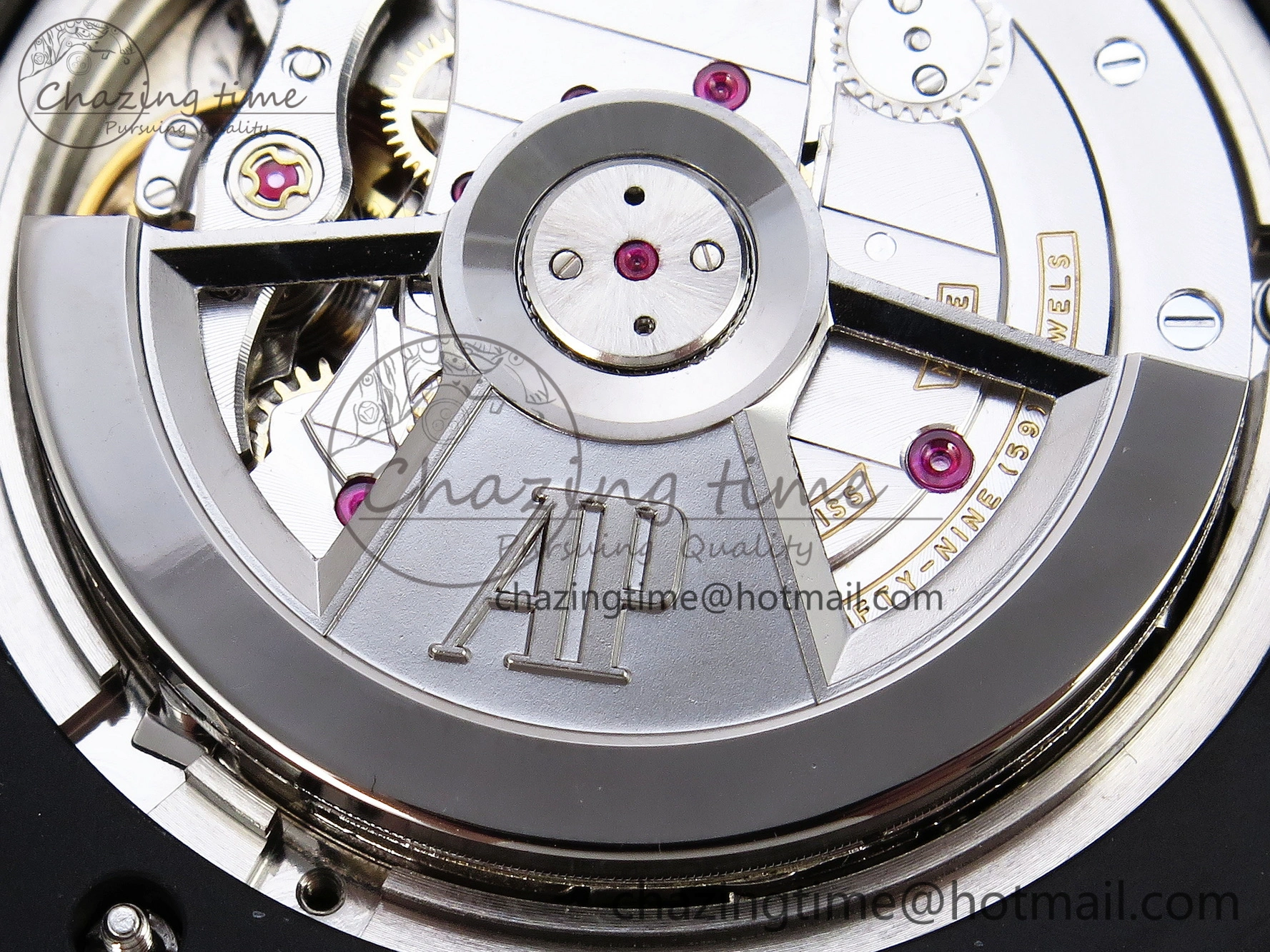Royal Oak Offshore 44mm Black Ceramic APF 1:1 Best Edition Gray Dial on Black Rubber Strap A3126