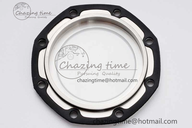 Royal Oak Offshore 44mm Black Ceramic Case JJF 1:1 Best Edition Black Dial on Rubber Strap A3126 V2