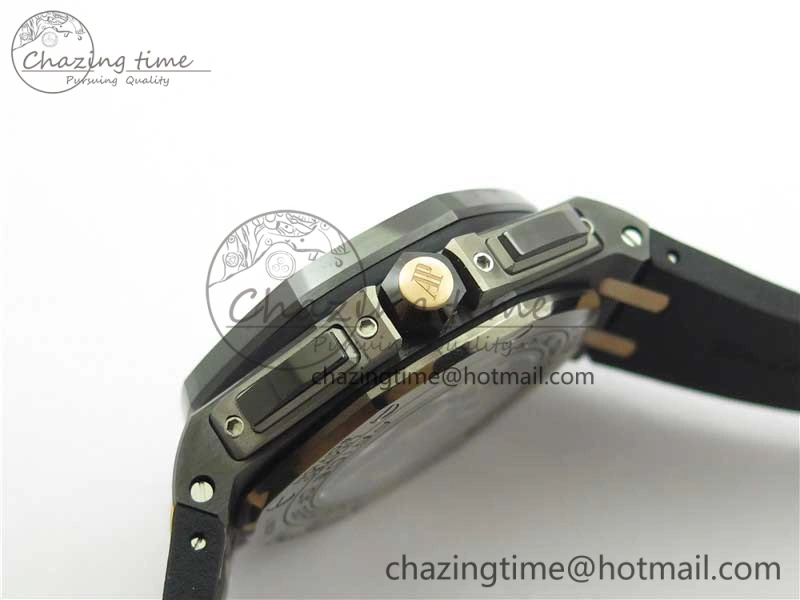Royal Oak Offshore 44mm Black Ceramic Germany Edition JF 1:1 Best Edition on Rubber Strap A3126 V2