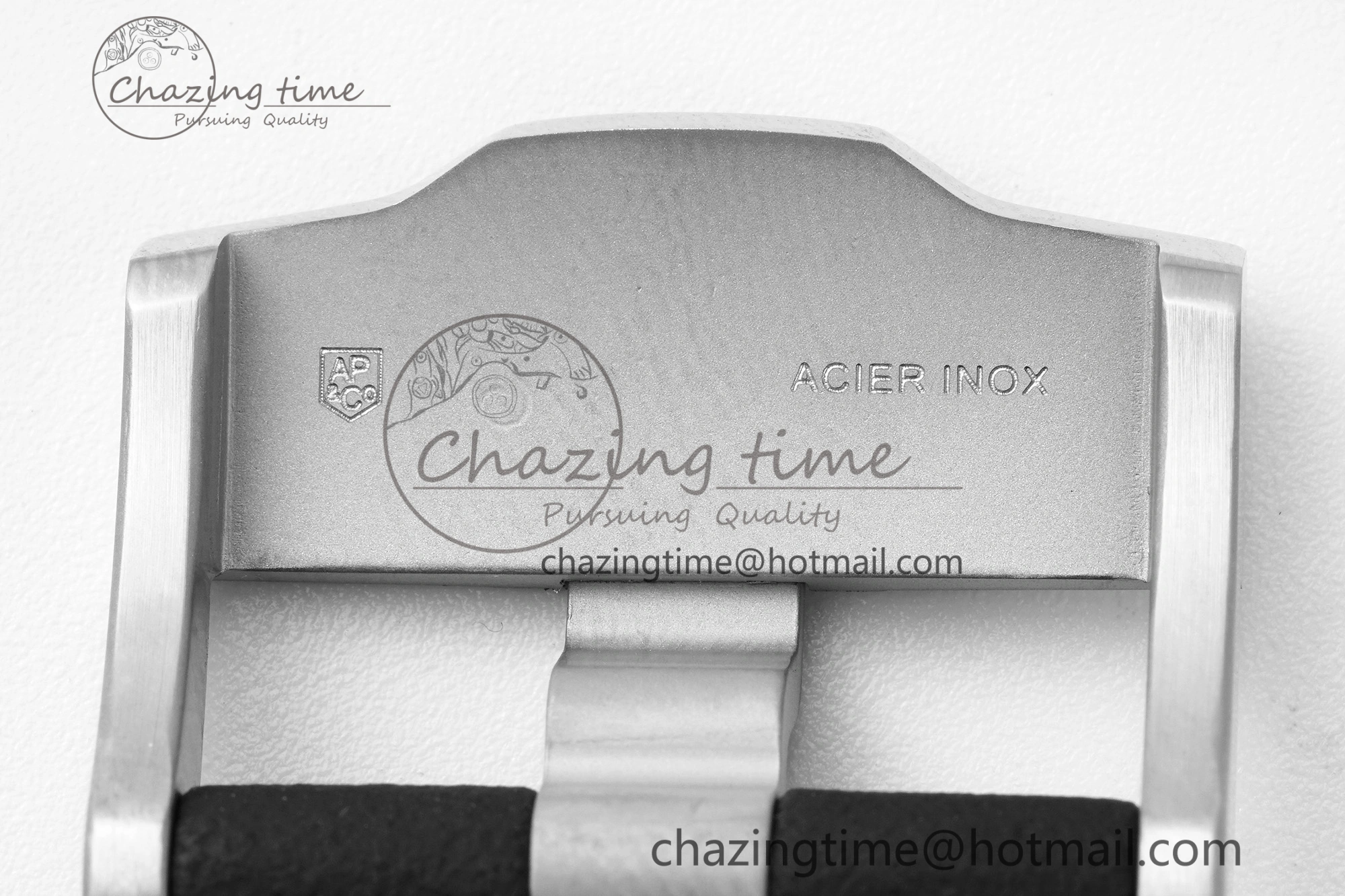 Royal Oak Offshore 44mm Black Ceramic RSF 1:1 Best Edition Black Dial on Rubber Strap A3126 V2