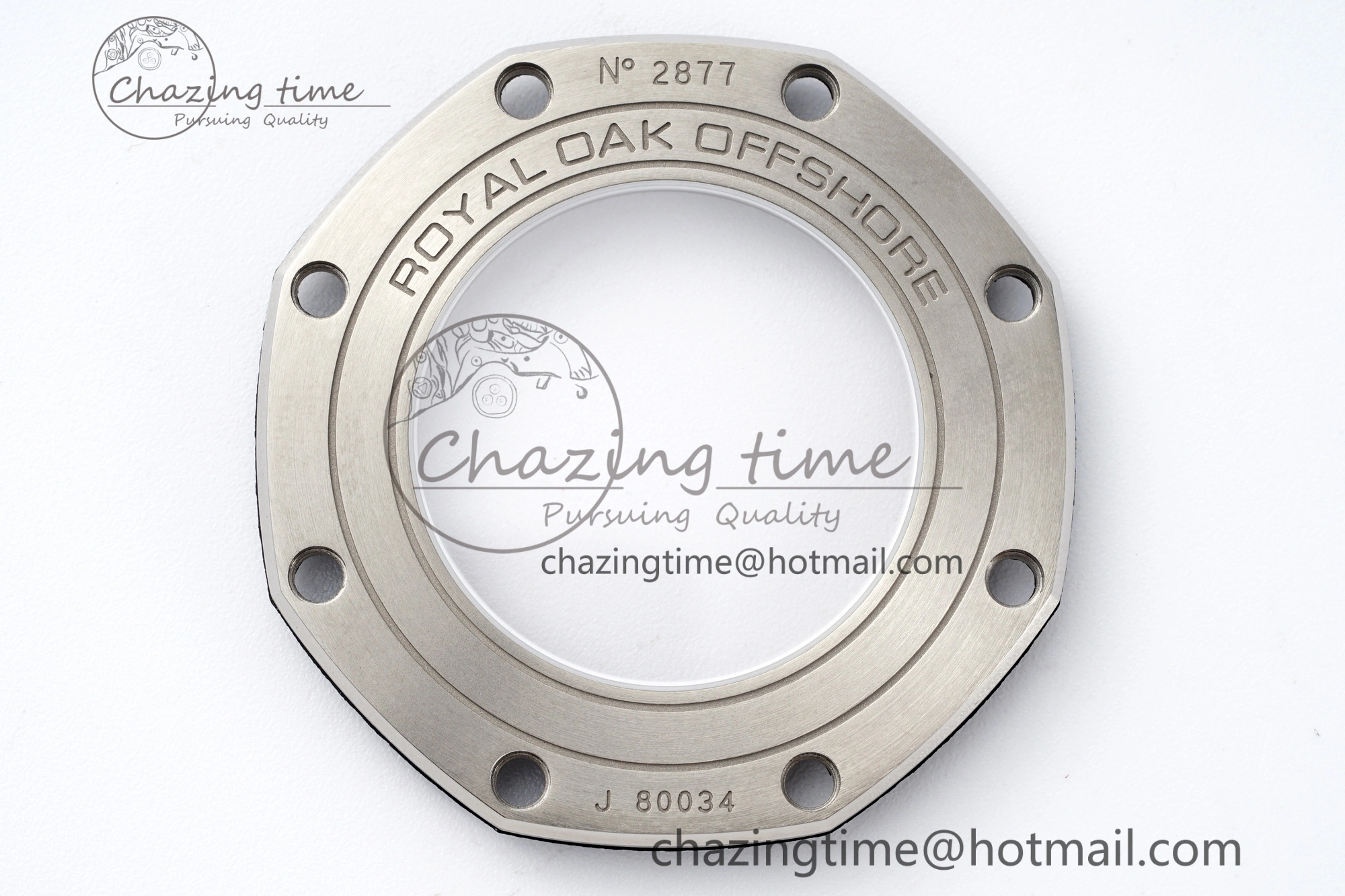 Royal Oak Offshore 44mm Black Ceramic RSF 1:1 Best Edition Black Dial on Rubber Strap A3126 V2