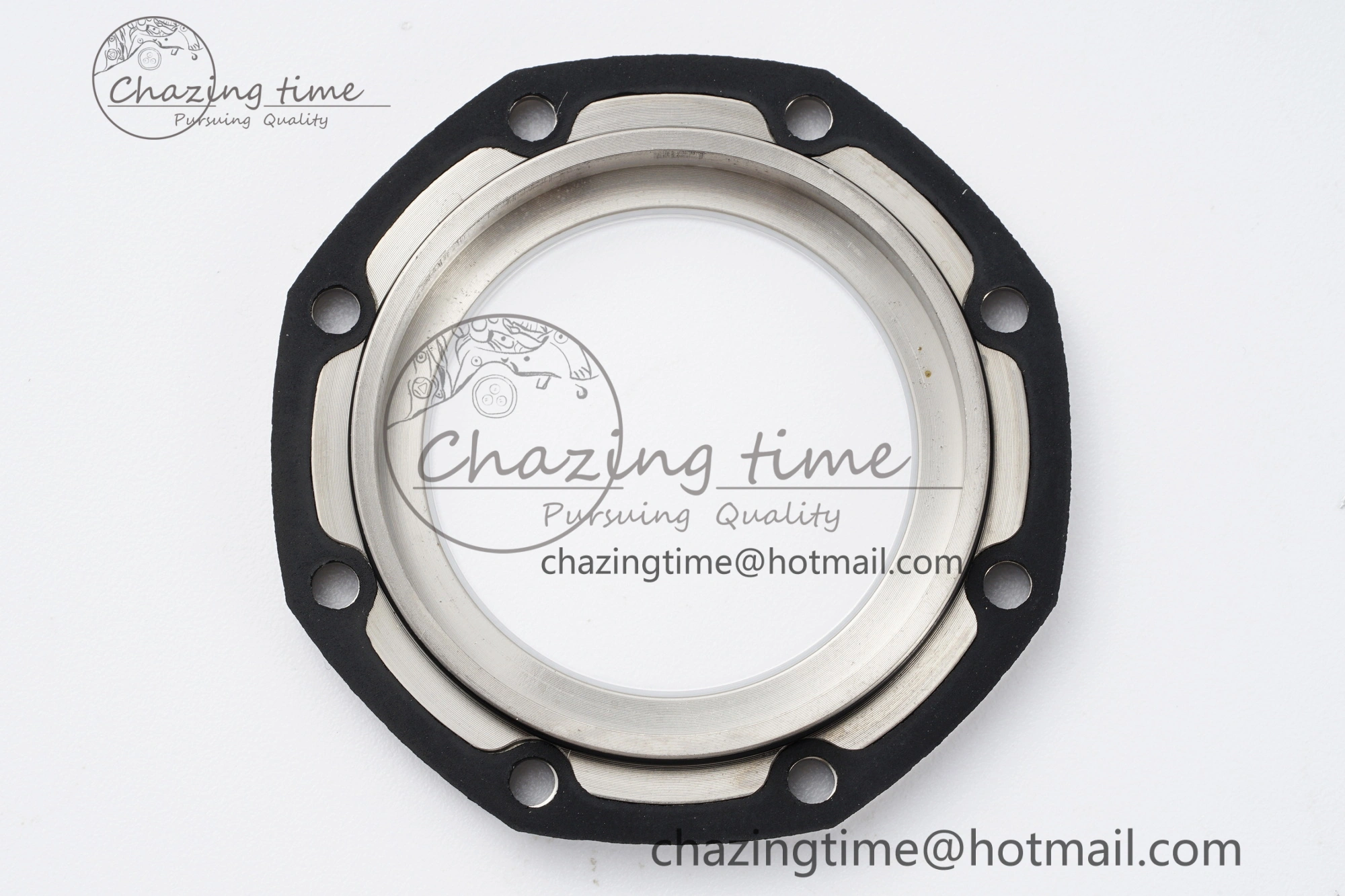 Royal Oak Offshore 44mm Black Ceramic RSF 1:1 Best Edition Black Dial on Rubber Strap A3126 V2
