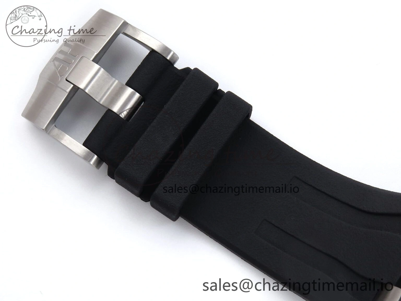Royal Oak Offshore 44mm Black Ceramic TKF 1:1 Best Edition Black Dial on Black Rubber Strap A3126