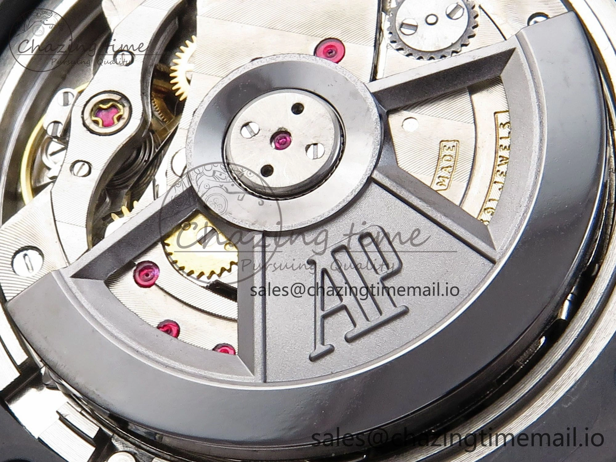 Royal Oak Offshore 44mm Black Ceramic TKF 1:1 Best Edition Black Dial on Black Rubber Strap A3126