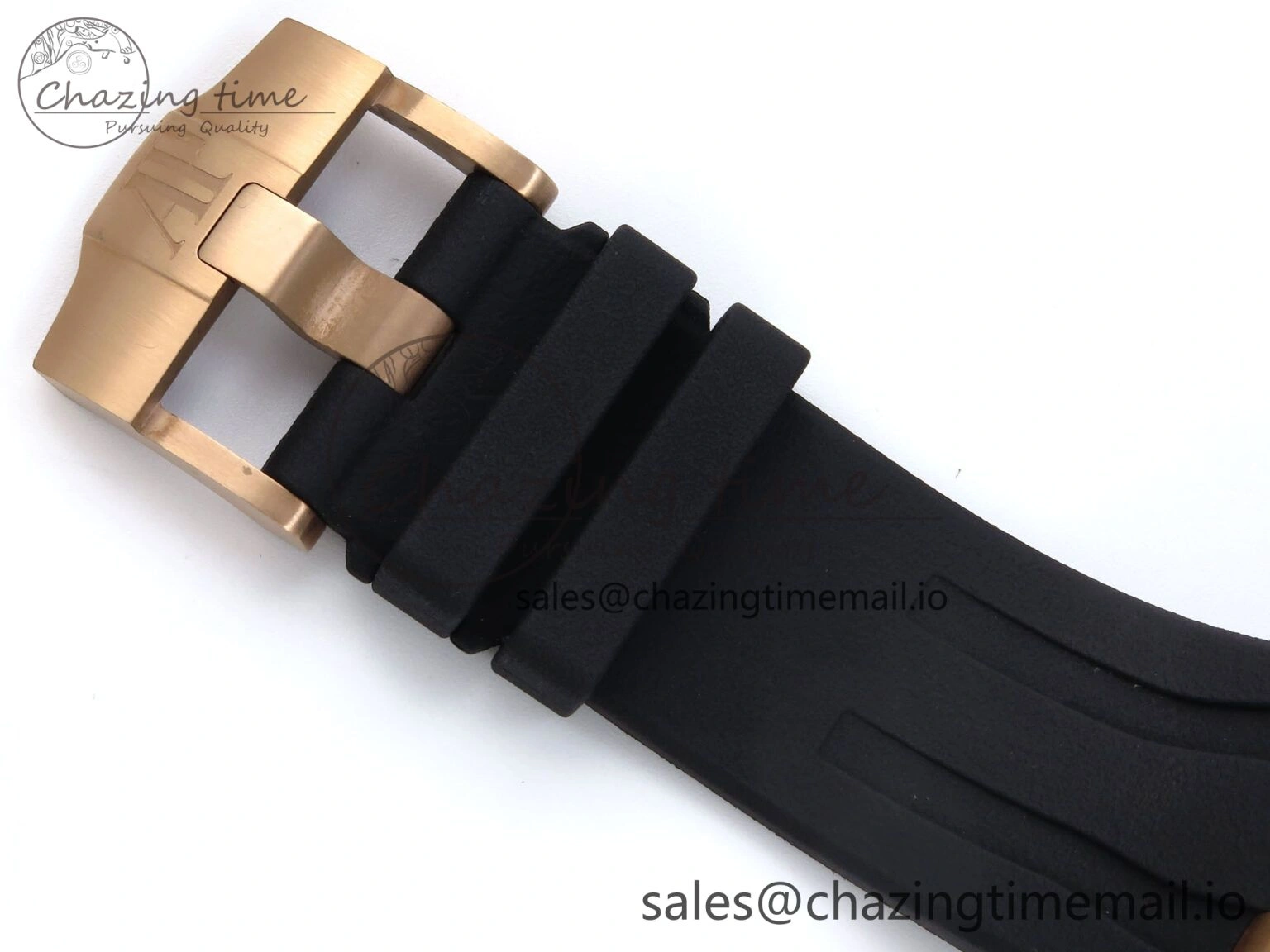 Royal Oak Offshore 44mm Black Ceramic TKF 1:1 Best Edition Black RG Dial on Black Rubber Strap A3126