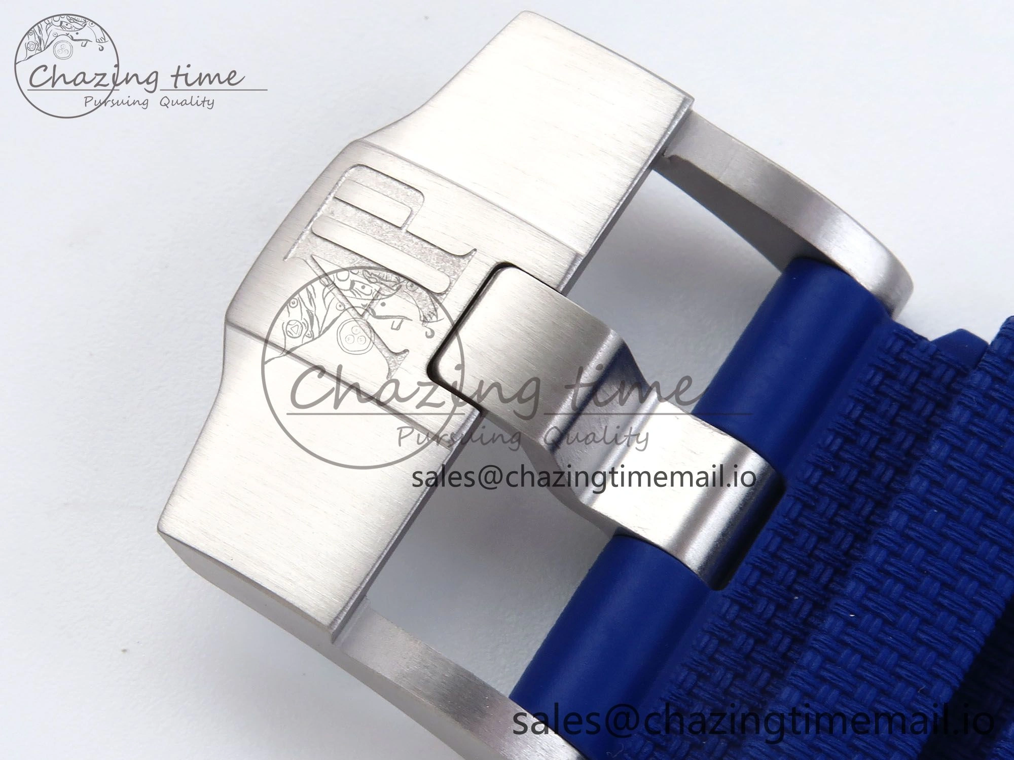 Royal Oak Offshore 44mm Black Ceramic TKF 1:1 Best Edition Blue Dial on Blue Rubber Strap A3126