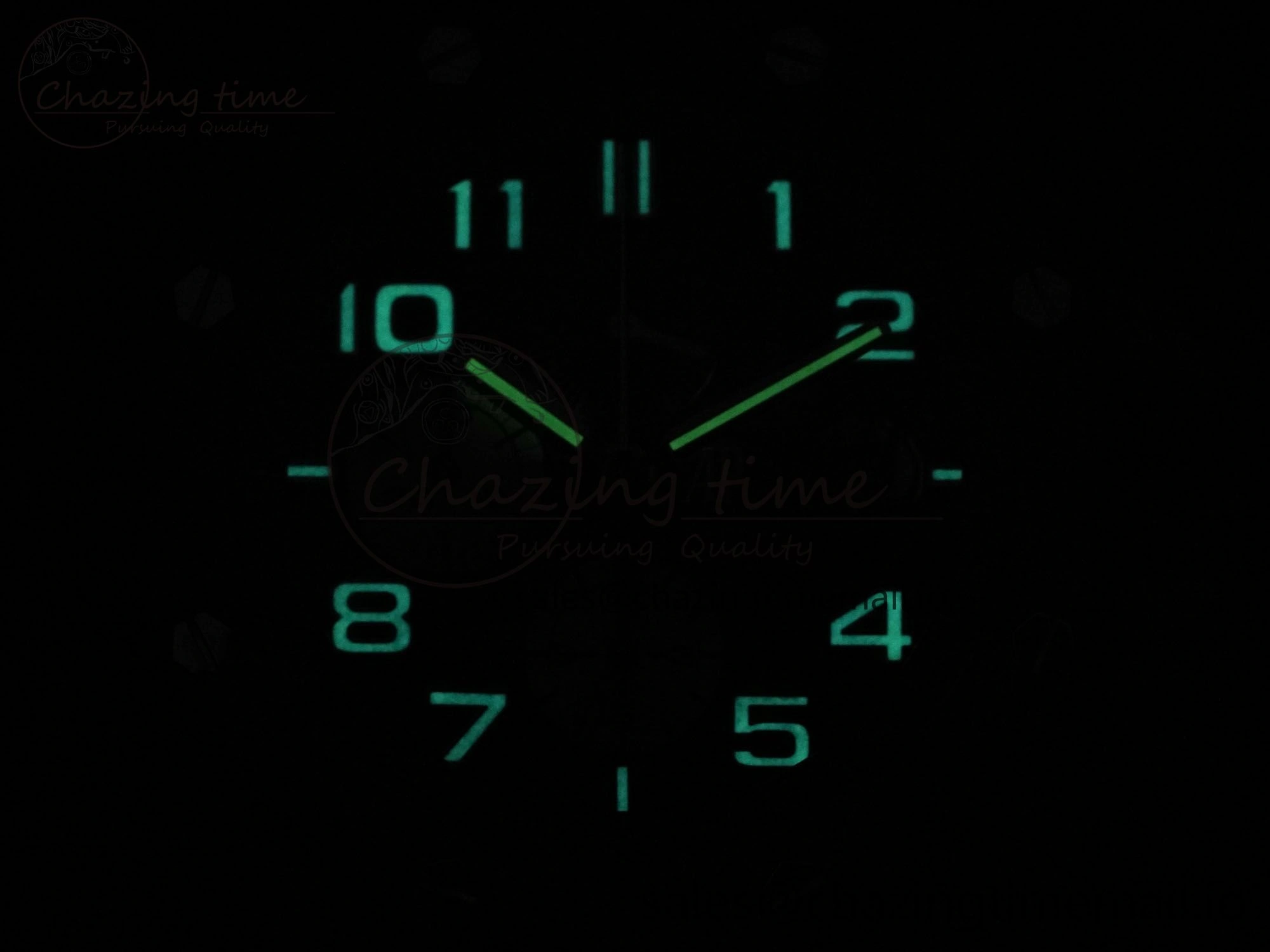 Royal Oak Offshore 44mm Black Ceramic TKF 1:1 Best Edition Green Dial on Green Rubber Strap A3126