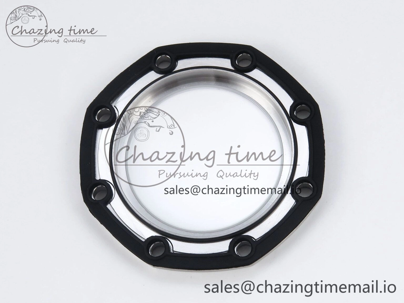 Royal Oak Offshore 44mm Black Themes SS TKF 1:1 Best Edition Black Dial on Black Red Rubber Strap A3126