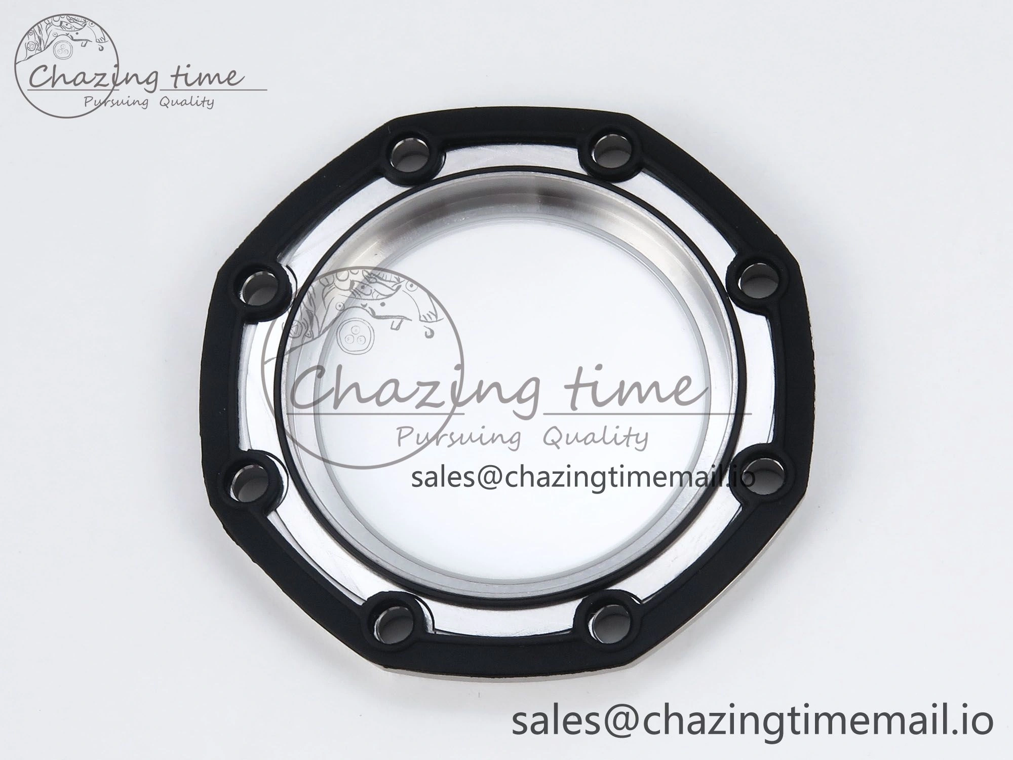 Royal Oak Offshore 44mm Black Themes SS TKF 1:1 Best Edition Black Dial on Black Red Rubber Strap A3126