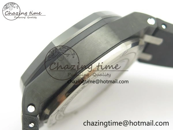 Royal Oak Offshore 44mm Forged Carbon JF 1:1 Best Edition A3126 V2 w  Cyclops And DW Mod