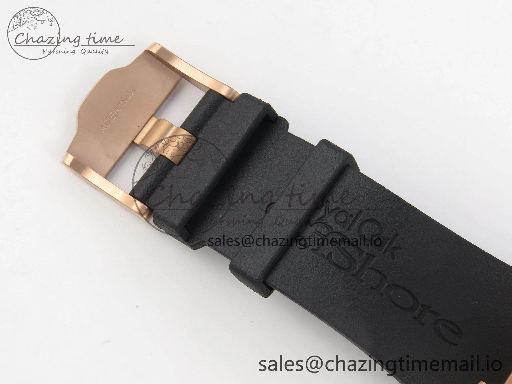 Royal Oak Offshore 44mm RG APPF Best Edition Black Dial Ceramic Bezel on Black Rubber Strap SA3126