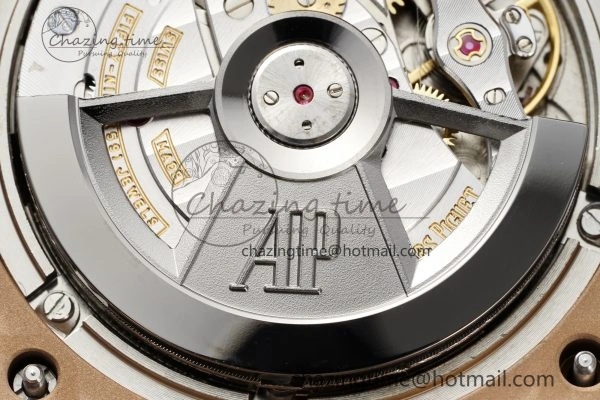 Royal Oak Offshore 44mm RG Ceramic Bezel RSF 1:1 Best Edition Black Dial on Rubber Strap A3126 V2