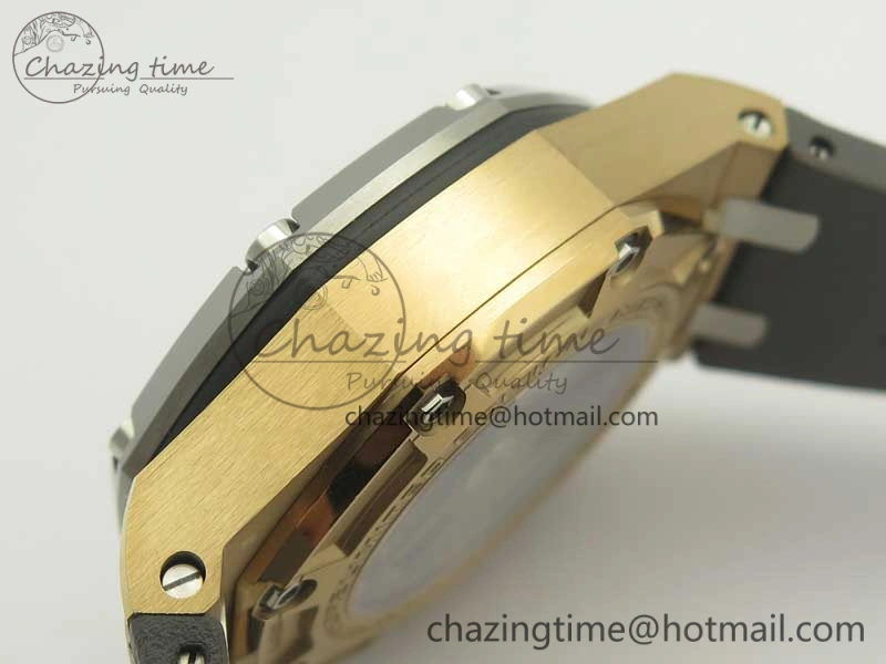 Royal Oak Offshore 44mm RG Cermet Bezel Michael Schumacher 1:1 JF Best Edition A3126 (Free XS Strap) V2 w  Cyclops