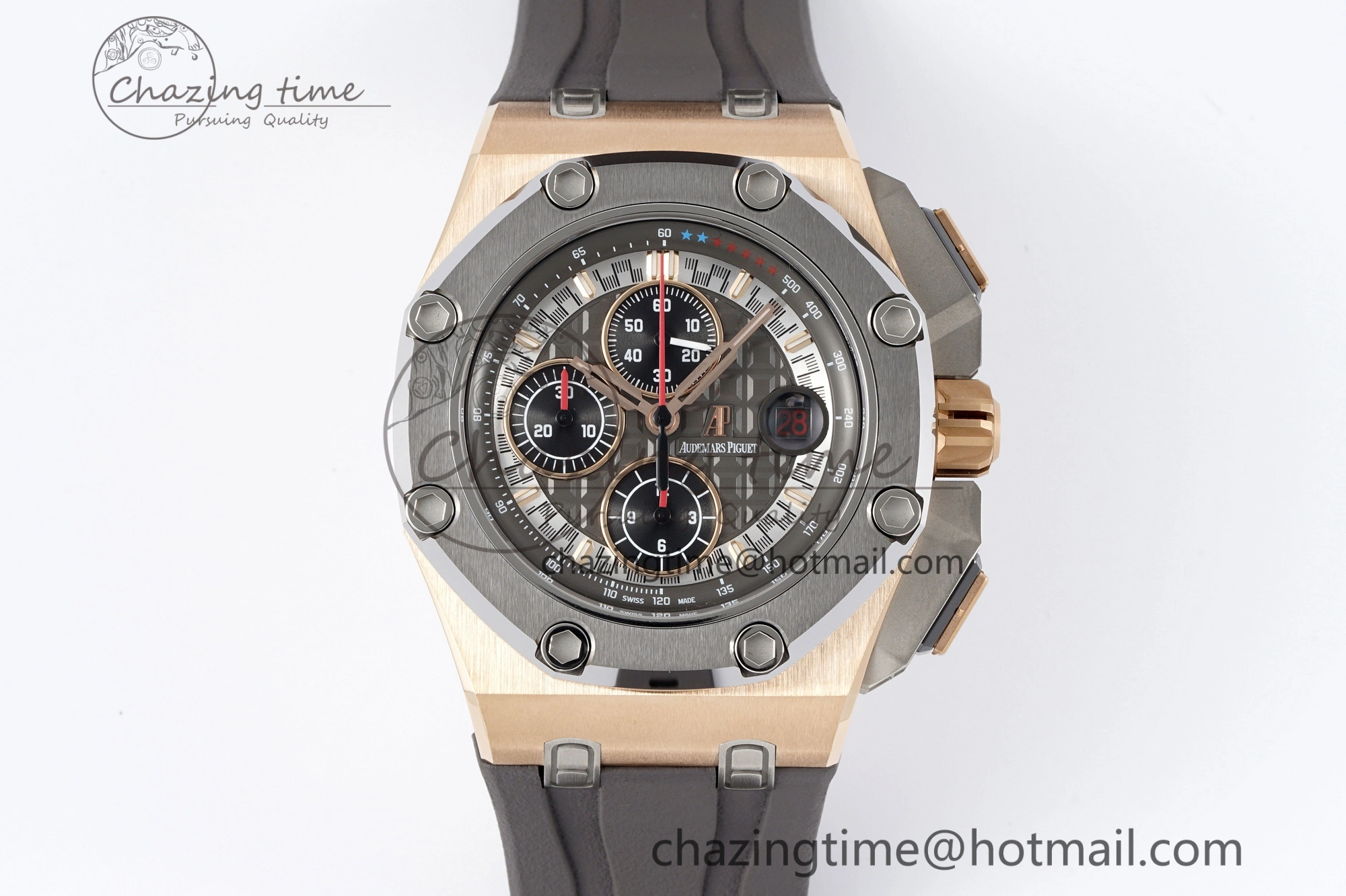 Royal Oak Offshore 44mm RG Michael Schumacher 1:1 JJF Best Edition A3126