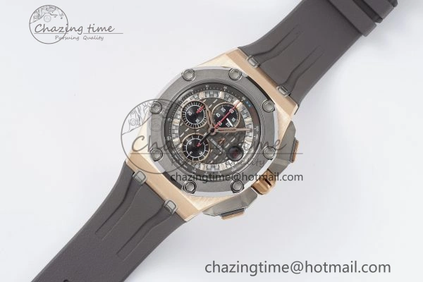 Royal Oak Offshore 44mm RG Michael Schumacher 1:1 JJF Best Edition A3126