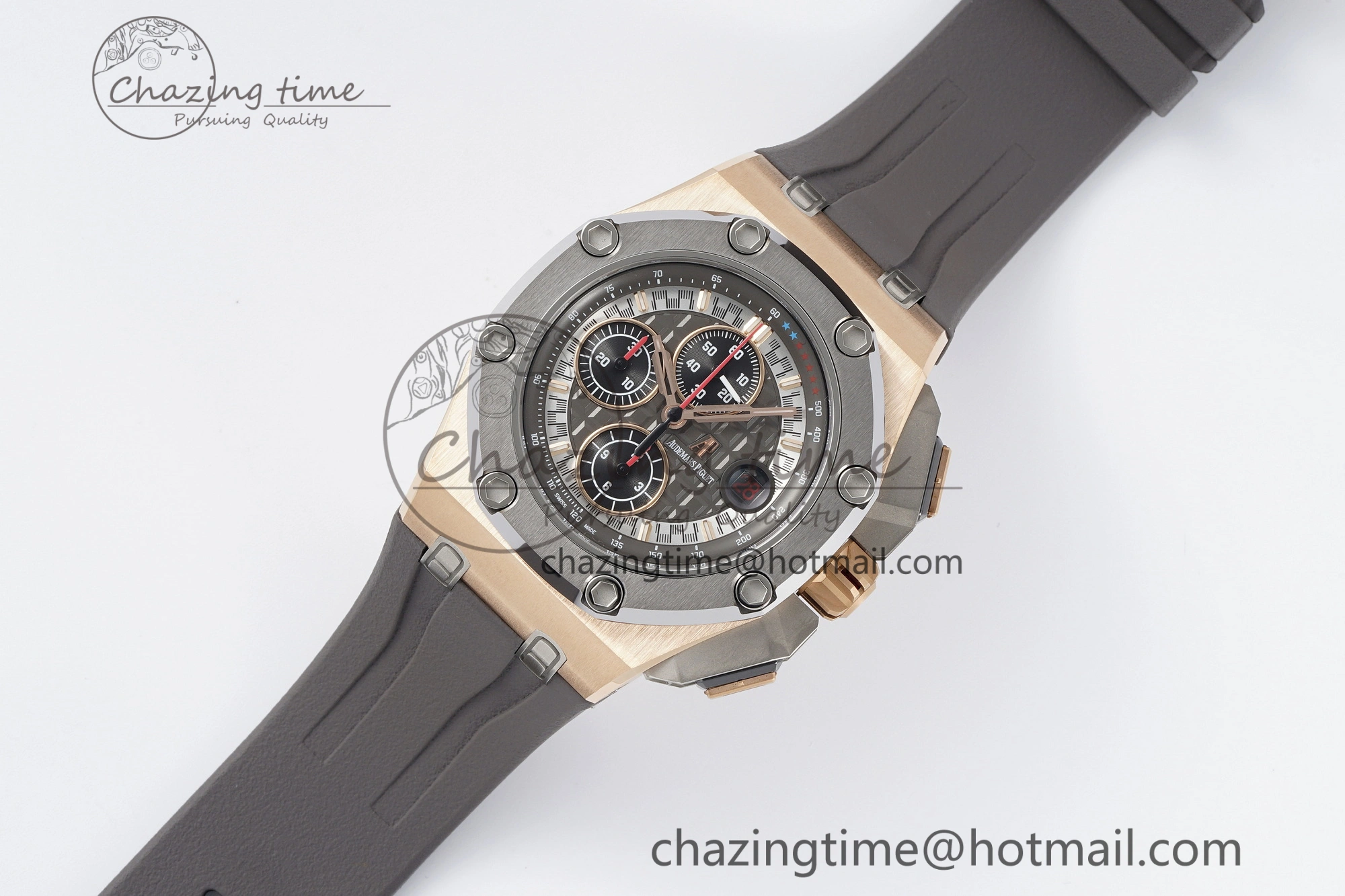 Royal Oak Offshore 44mm RG Michael Schumacher 1:1 JJF Best Edition A3126
