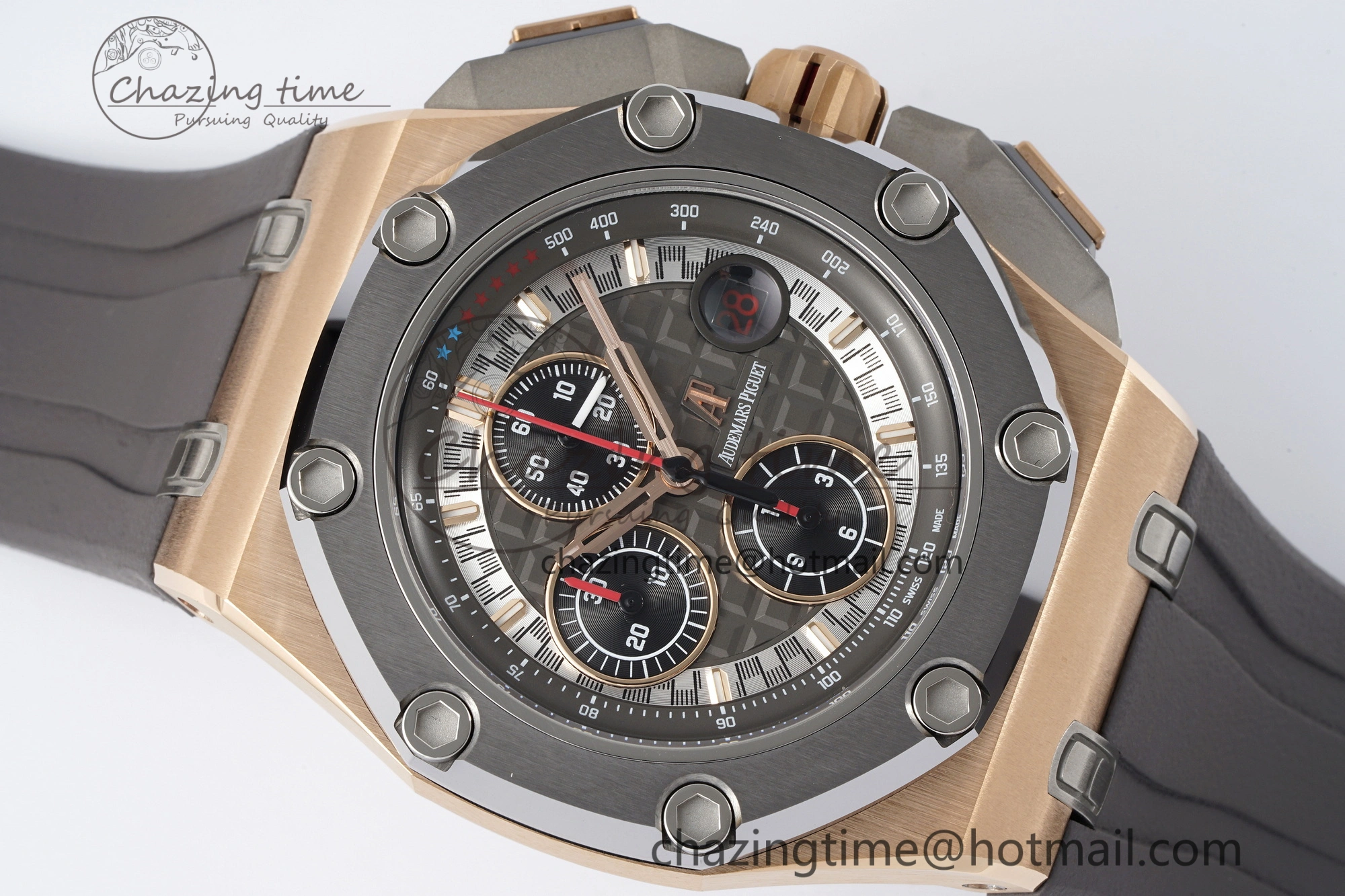 Royal Oak Offshore 44mm RG Michael Schumacher 1:1 JJF Best Edition A3126