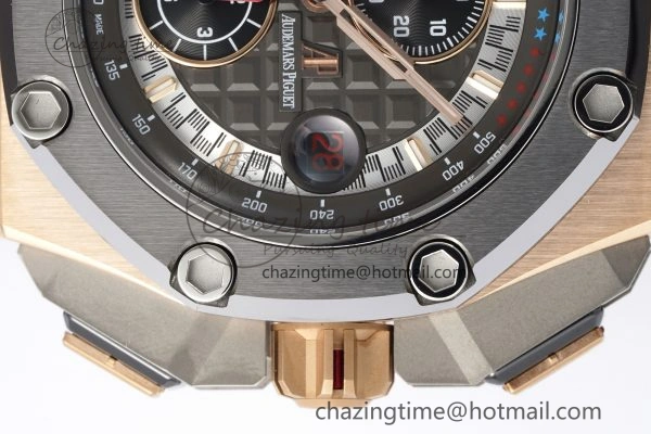 Royal Oak Offshore 44mm RG Michael Schumacher 1:1 JJF Best Edition A3126