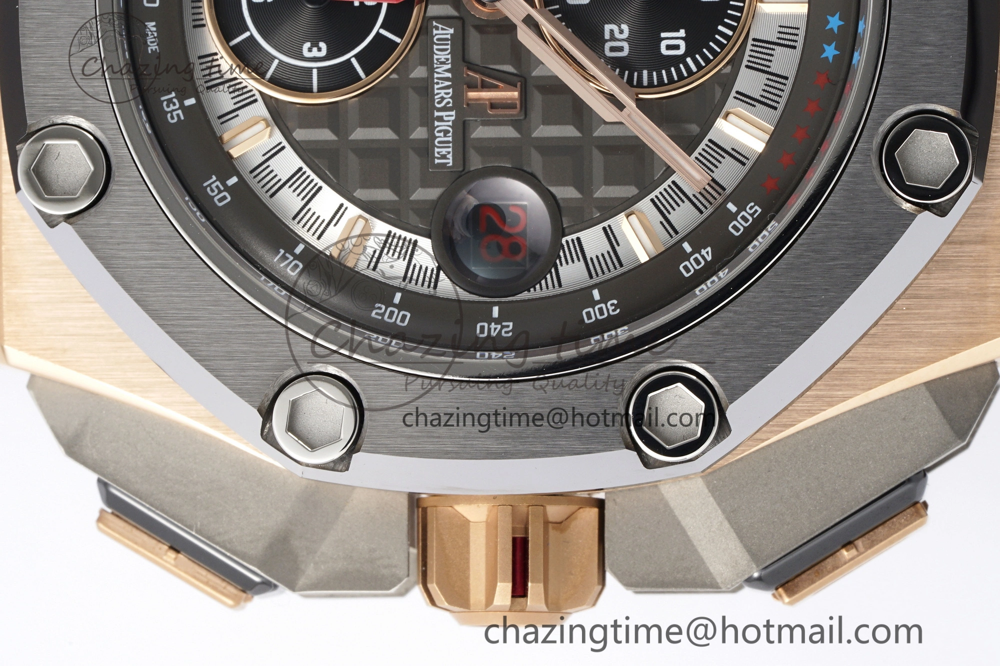 Royal Oak Offshore 44mm RG Michael Schumacher 1:1 JJF Best Edition A3126