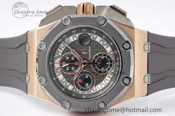 Royal Oak Offshore 44mm RG Michael Schumacher 1:1 JJF Best Edition A3126