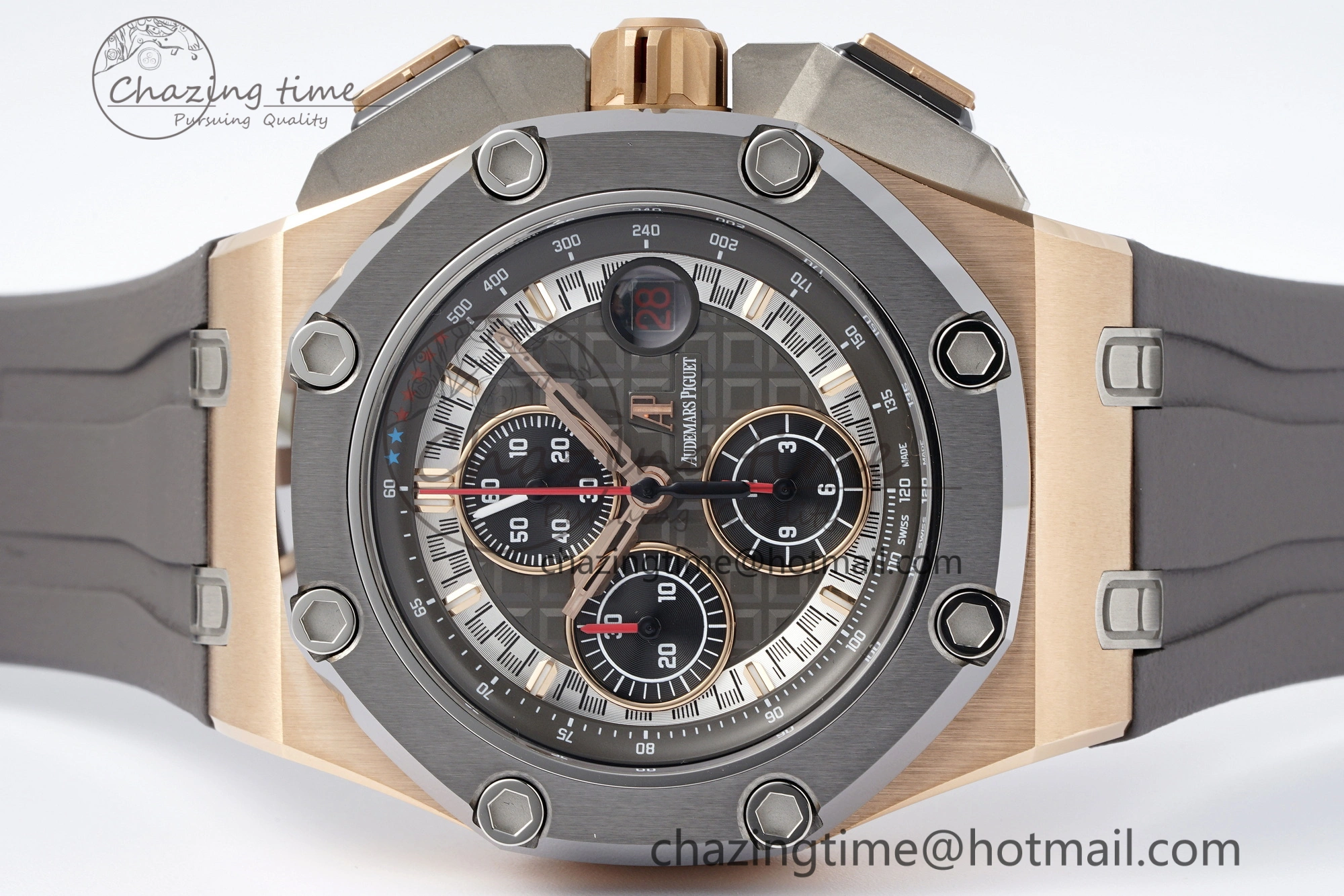 Royal Oak Offshore 44mm RG Michael Schumacher 1:1 JJF Best Edition A3126