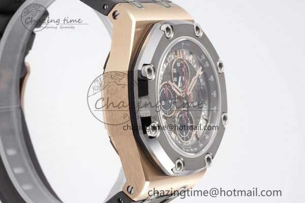 Royal Oak Offshore 44mm RG Michael Schumacher 1:1 JJF Best Edition A3126