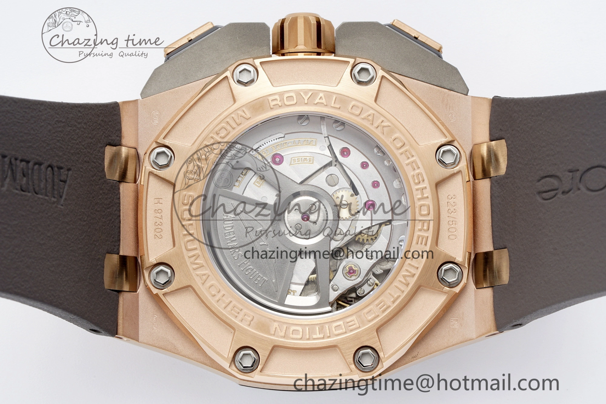 Royal Oak Offshore 44mm RG Michael Schumacher 1:1 JJF Best Edition A3126