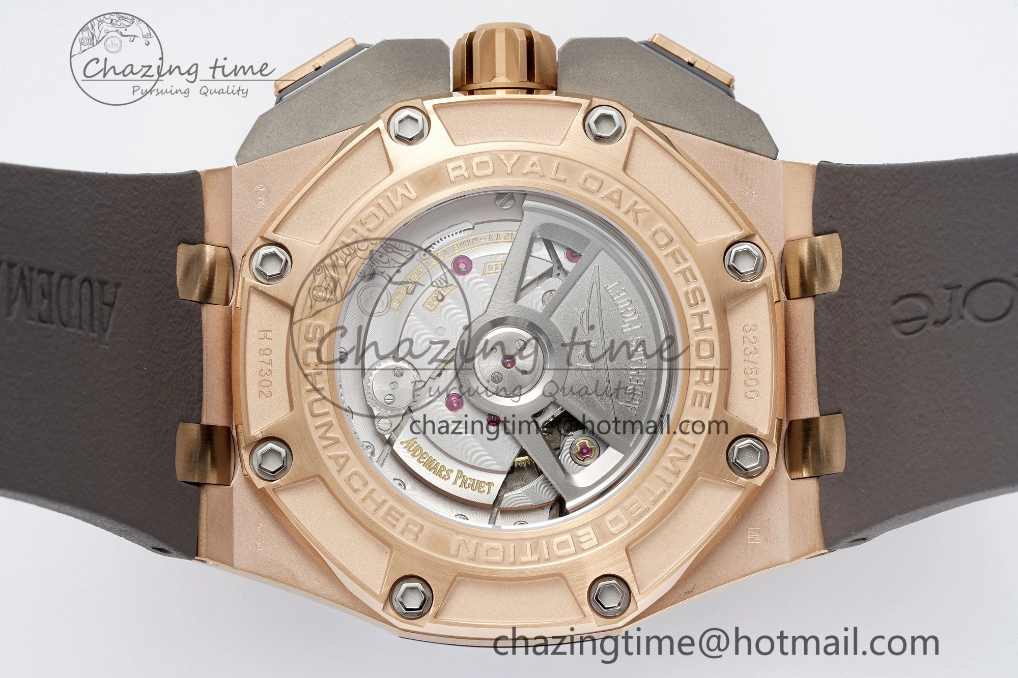 Royal Oak Offshore 44mm RG Michael Schumacher 1:1 JJF Best Edition A3126