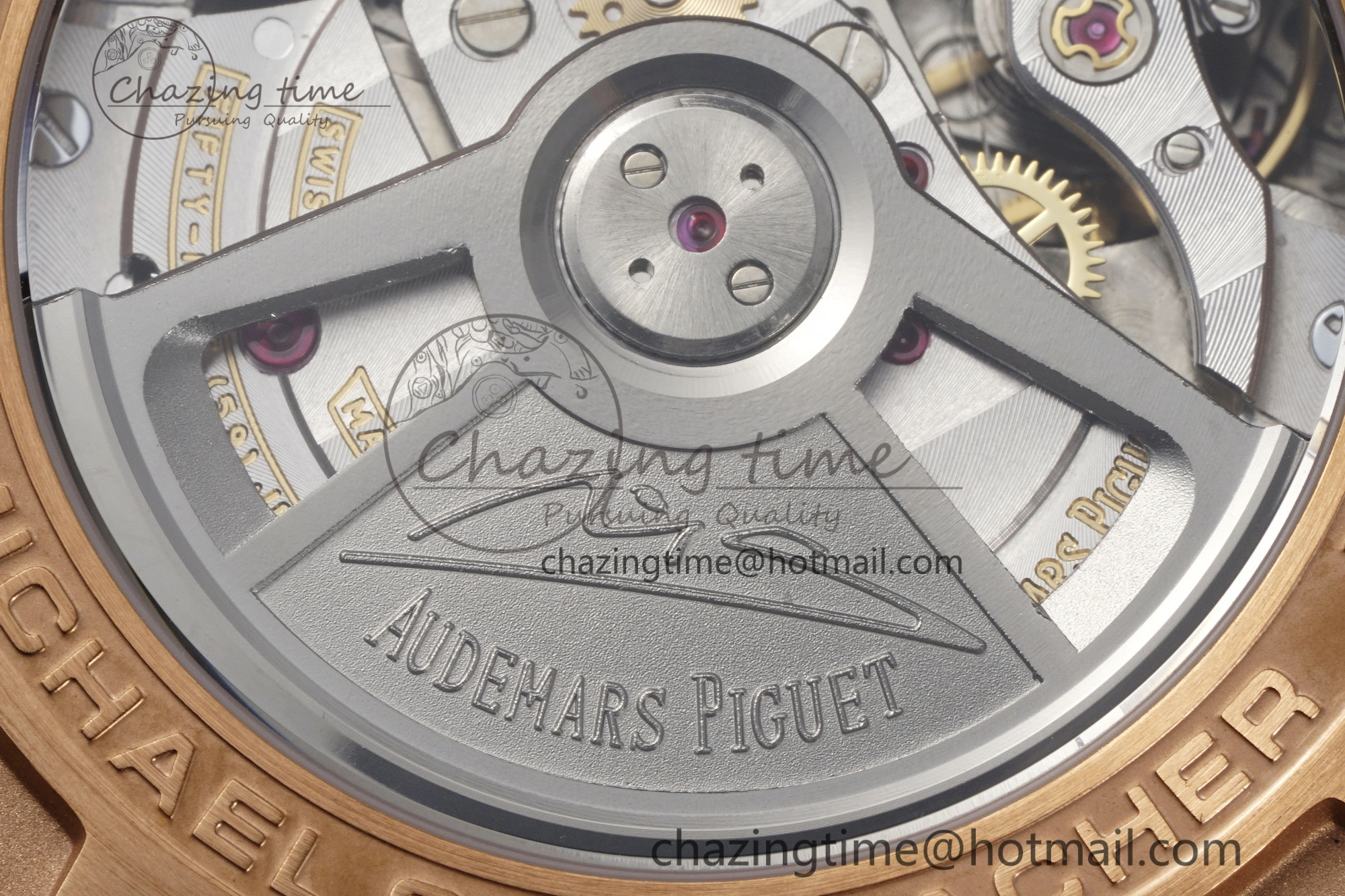 Royal Oak Offshore 44mm RG Michael Schumacher 1:1 JJF Best Edition A3126