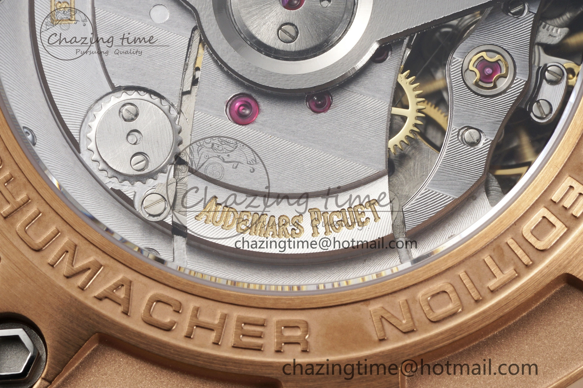 Royal Oak Offshore 44mm RG Michael Schumacher 1:1 JJF Best Edition A3126