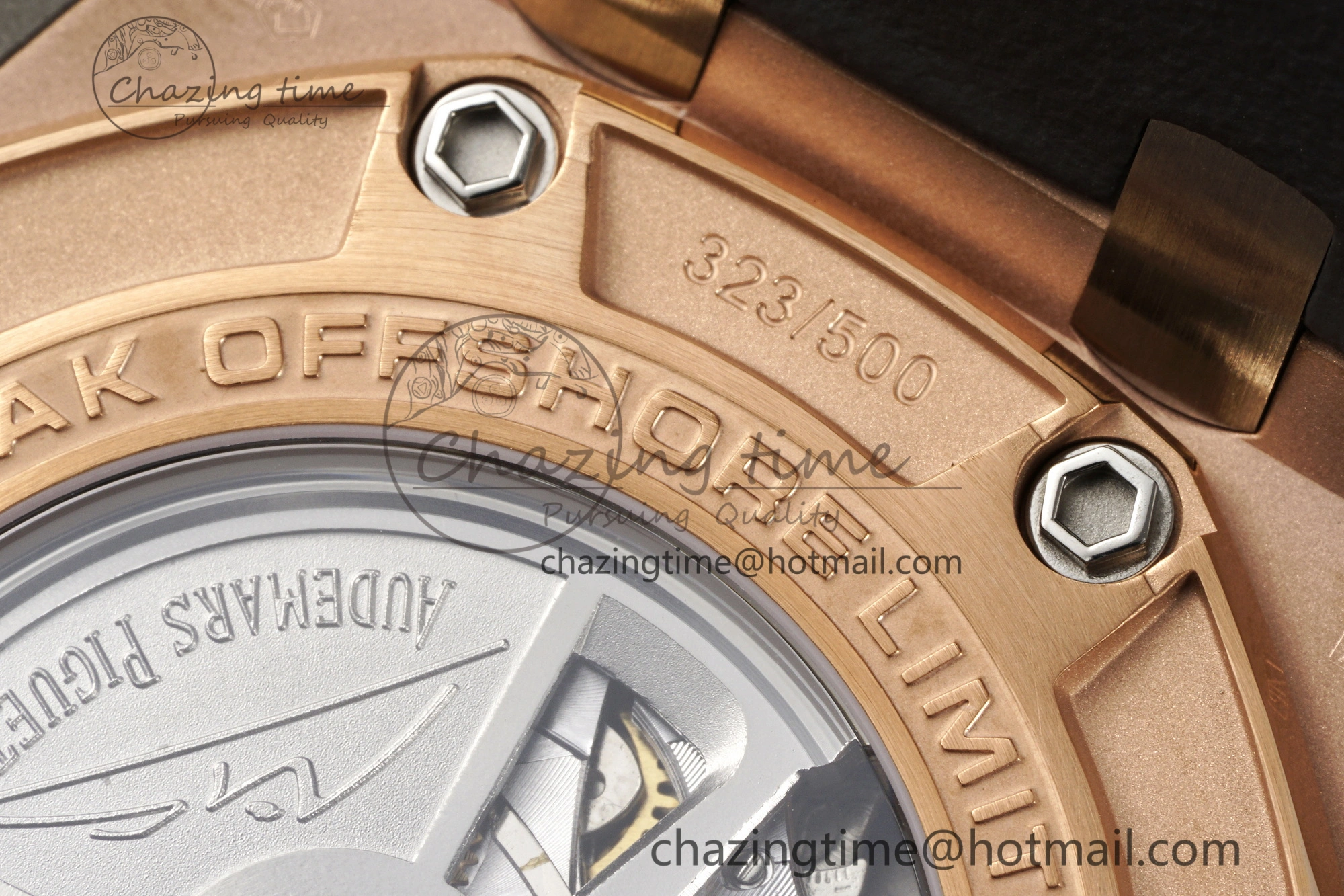 Royal Oak Offshore 44mm RG Michael Schumacher 1:1 JJF Best Edition A3126