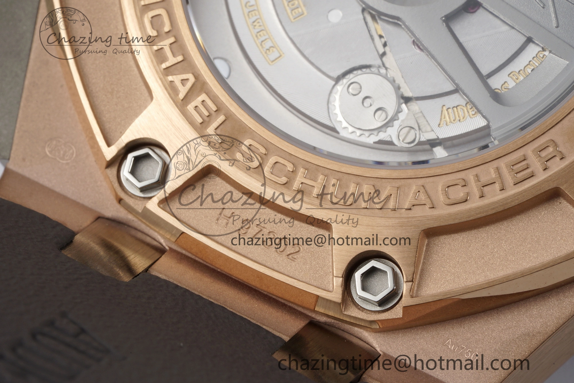 Royal Oak Offshore 44mm RG Michael Schumacher 1:1 JJF Best Edition A3126