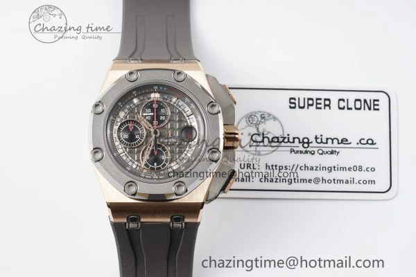 Royal Oak Offshore 44mm RG Michael Schumacher 1:1 JJF Best Edition A3126