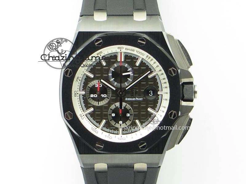 Royal Oak Offshore 44mm Real Ceramic JF 1:1 Best Edition Grey Dial A3126