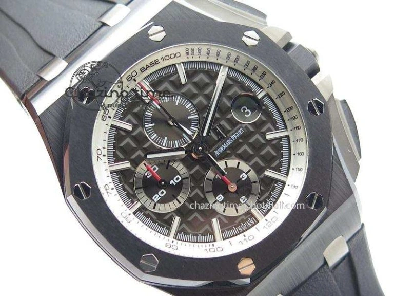 Royal Oak Offshore 44mm Real Ceramic JF 1:1 Best Edition Grey Dial A3126